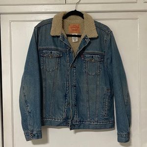 Levi’s Vintage Sherpa Trucker Denim Jacket